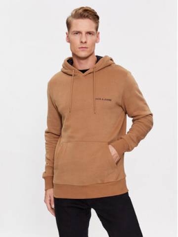Jack&Jones Світшот 12236159 Коричневий Regular Fit Jack&Jones Світшот 12236159 Коричневий Regular Fit