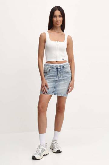 Джинсовая юбка Miss Sixty 6L2KJ0920000 KJ0920 DENIM S/SKIRT mini прямая 6L2KJ0920000 Джинсовая юбка Miss Sixty 6L2KJ0920000 KJ0920 DENIM S/SKIRT mini прямая 6L2KJ0920000