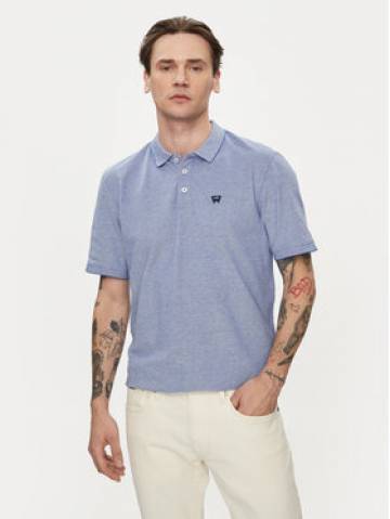 Wrangler Поло Refined 112350391 Голубий Regular Fit Wrangler Поло Refined 112350391 Голубий Regular Fit
