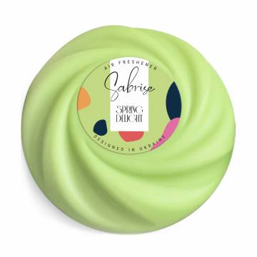 Гелевый освежитель воздуха Sabrise Air Freshener Spring Delight, 150 г Гелевый освежитель воздуха Sabrise Air Freshener Spring Delight, 150 г