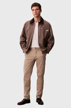 Мужские бежевые чиносы STRETCH Бежевый 29-32 Calvin Klein LV040EM633