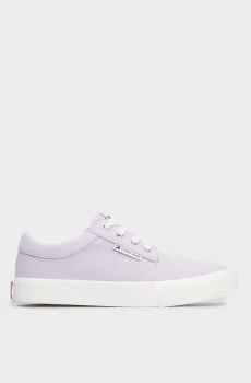 Женские сиреневые кеды TJW VULC SKATE DERBY Сиреневый 39 Tommy Jeans EN0EN02494