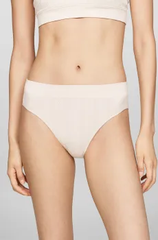 Женские бежевые трусики BIKINI Бежевый S Tommy Hilfiger UW0UW05502