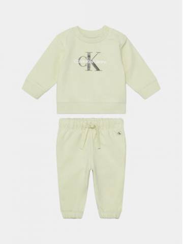 Calvin Klein Jeans Спортивний костюм IN0IN00017 Жовтий Regular Fit Calvin Klein Jeans Спортивний костюм IN0IN00017 Жовтий Regular Fit