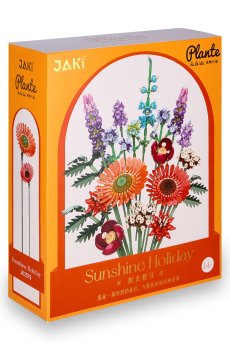 Детский конструктор JAKI Цветочные истории, 1045 деталей, от 14 лет (JK2679)