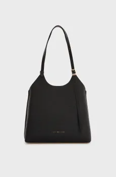 Женская черная сумка MODERN TOTE Черный ONESIZE Tommy Hilfiger AW0AW19040