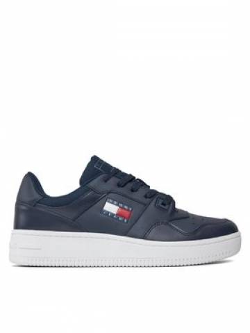 Tommy Jeans Снікерcи Tjm Retro Basket Ess EM0EM01395 Cиній Tommy Jeans Снікерcи Tjm Retro Basket Ess EM0EM01395 Cиній