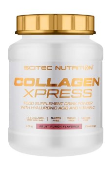 Коллаген Scitec Nutrition Collagen Xpress Фруктовый пунш, в порошке, 475 г