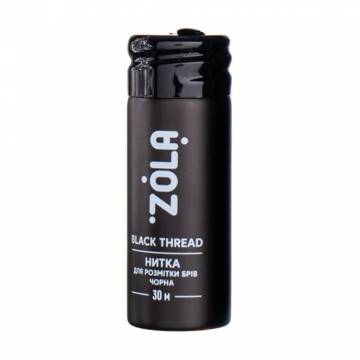 Нить для разметки бровей Zola Thread Черная, 30 м