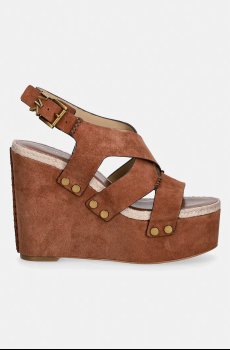 Замшевые сандалии MICHAEL Michael Kors Raven Wedge Sandal