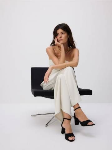 Reserved - Босоніжки на високих підборах - чорний - 313CR-99X