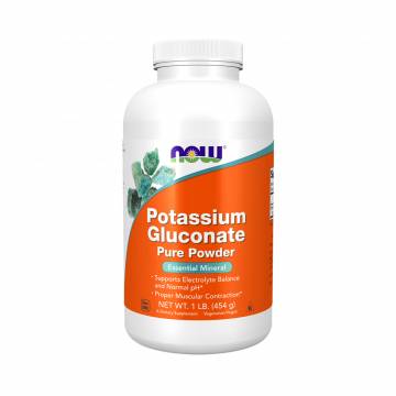 Калий глюконат Now Foods Potassium Gluconate, в порошке, 454 г Калий глюконат Now Foods Potassium Gluconate, в порошке, 454 г