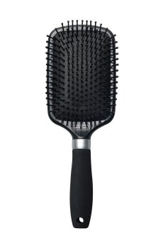 Массажная расческа для волос Titania черная (2860BOX)