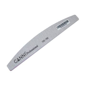 Пилка для ногтей CANNI 100180 полукруг 231215-06 Пилка для ногтей CANNI 100180 полукруг 231215-06