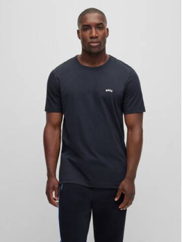 Boss Футболка Tee Curved 50469045 Cиній Regular Fit Boss Футболка Tee Curved 50469045 Cиній Regular Fit