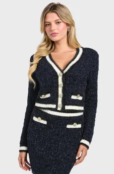 Женский темно-синий кардиган Синий XS Guess W5BR0E.Z4090;F7EB