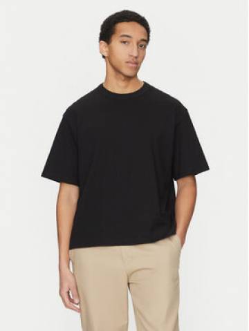 Jack&Jones Футболка Manchester 12275656 Чорний Cropped Fit Jack&Jones Футболка Manchester 12275656 Чорний Cropped Fit