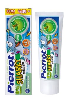 Детский зубной гель Pierrot Piwi с яблочным ароматом, 75 мл