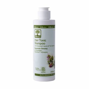 Тонизирующий шампунь BIOselect Hair Tonic Shampoo с диктамелией, лавровым маслом и витаминами, 200 мл Тонизирующий шампунь BIOselect Hair Tonic Shampoo с диктамелией, лавровым маслом и витаминами, 200 мл