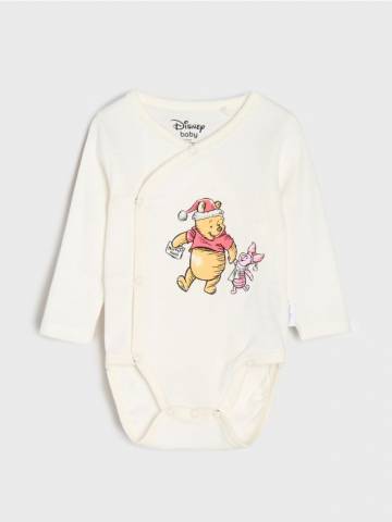 Боді з довгим рукавом Winnie the Pooh - кремовий Боді з довгим рукавом Winnie the Pooh - кремовий