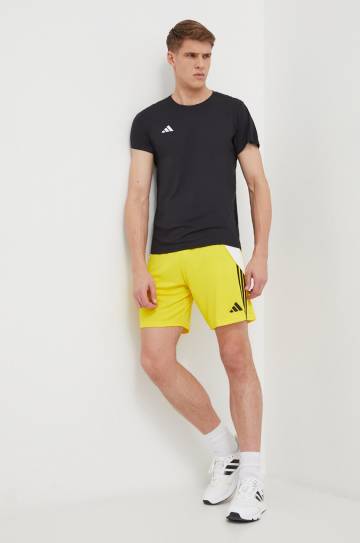 Футболка для бега adidas Performance Adizero цвет чёрный однотонная Футболка для бега adidas Performance Adizero цвет чёрный однотонная
