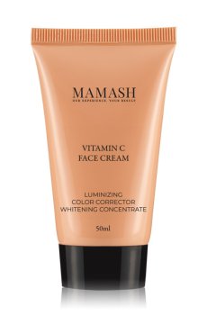 Антиоксидантный крем Mamash Vitamin C Face Cream для выравнивания цвета лица, с витамином С в липосомах, 50 мл