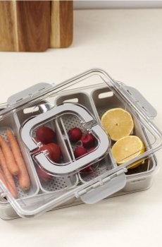 Контейнер - темно-сірий