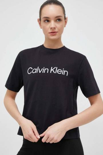 Спортивная футболка Calvin Klein Performance Effect цвет чёрный Спортивная футболка Calvin Klein Performance Effect цвет чёрный