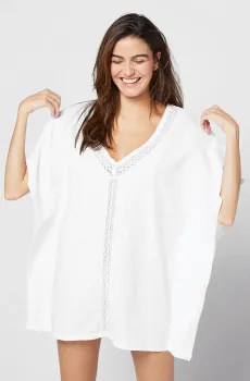 Женская белая туника DOLLY Белый L Etam 6506318