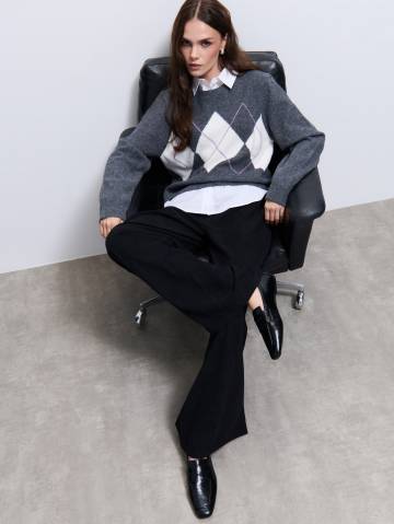 Mohito - Вельветові штани - чорний - L