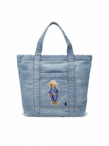 Polo Ralph Lauren Сумка Bear-patch 428960636001 Голубий Polo Ralph Lauren Сумка Bear-patch 428960636001 Голубий