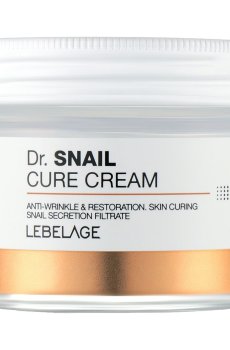 Восстанавливающий крем для лица Lebelage Dr. Snail Cure Cream, 70 мл