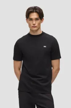 Мужская черная футболка Черный 3XL Karl Lagerfeld 562235.755052;990