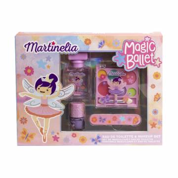Набор для макияжа и маникюра Martinelia Magic Ballet, от 5 лет, 4 продукта (12107) Набор для макияжа и маникюра Martinelia Magic Ballet, от 5 лет, 4 продукта (12107)