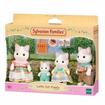Ігровий набір Sylvanian Families Сімя котів лате (5738) Ігровий набір Sylvanian Families Сімя котів лате (5738)