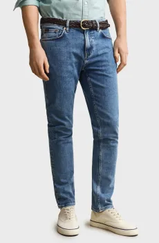 Мужские синие джинсы CLEAN WASH Синий 30-32 Gant 1000020