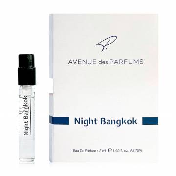 Avenue des Parfums Night Bangkok Парфюмированная вода мужская, 2 мл (пробник) Avenue des Parfums Night Bangkok Парфюмированная вода мужская, 2 мл (пробник)