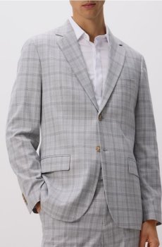 Reserved - Піджак slim fit з віскозою - світло-сірий - 8415H-09P