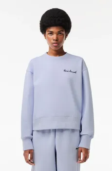 Женская голубая толстовка Голубой 36 Lacoste SF7261J2G