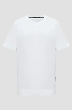 Мужская белая футболка Белый S Karl Lagerfeld 552200.755000;10