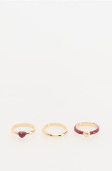 Reserved - RING - буряковий - 833KS-83X