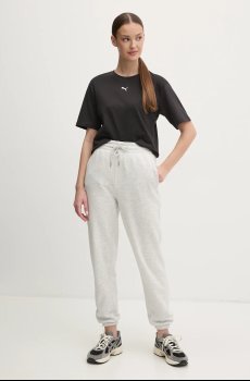 Хлопковая футболка Puma Essential Relaxed