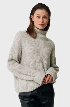 Женский серый свитер Серый L Mexx MF006608843W