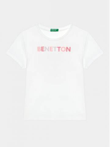 United Colors Of Benetton Футболка 3I1XC10H8 Білий Regular Fit United Colors Of Benetton Футболка 3I1XC10H8 Білий Regular Fit