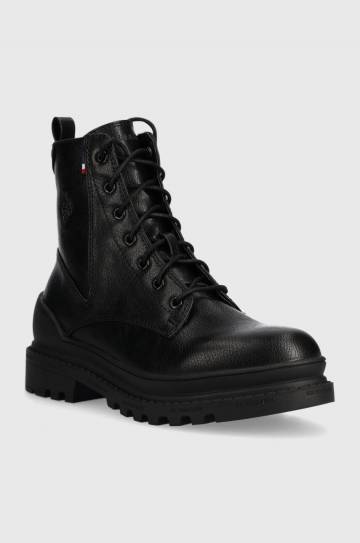 Полусапожки U.S. Polo Assn. BRUNA женские цвет чёрный на плоском ходу BRUNA009W/CY1 Полусапожки U.S. Polo Assn. BRUNA женские цвет чёрный на плоском ходу BRUNA009W/CY1