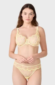 Женский желтый бюстгальтер с мягкой чашкой REVEUSE Желтый 75C Etam 6553719