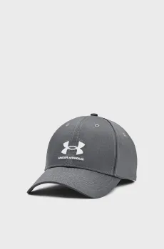 Мужская серая кепка Mens Sportstyle Lockup Adj Серый ONESIZE Under Armour 1381645-012
