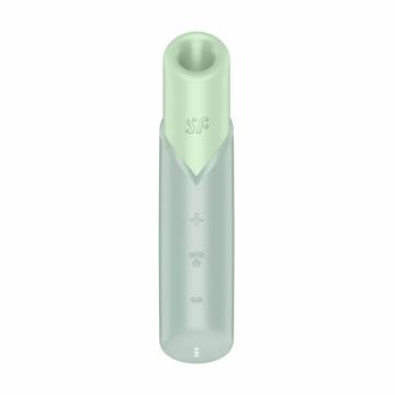 Вакуумный стимулятор клитора Satisfyer Naughty Kiss оливковый, 1 шт Вакуумный стимулятор клитора Satisfyer Naughty Kiss оливковый, 1 шт