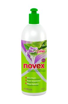 Несмываемый кондиционер для волос Novex Super Aloe Vera Leave In Conditioner с алоэ вера, 500 мл