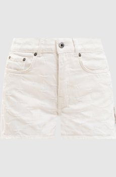 Белые джинсовые шорты Star